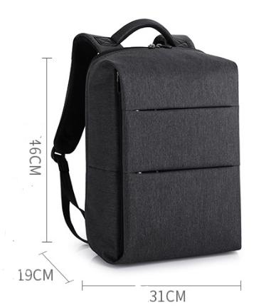 Shoulder bag business schoolbag, Korean version, boy's backpack, big capacity computer bag.