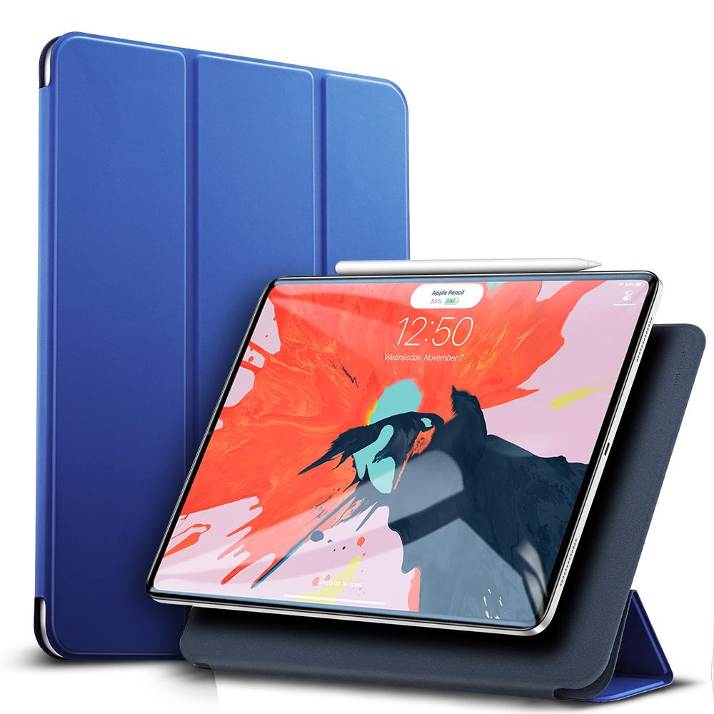 Magnetic Smart Case for iPad Pro 11 2020 Cover Trifold Stand Magnet Case Magnetic Attachment Rubberized Cover for iPad Pro11