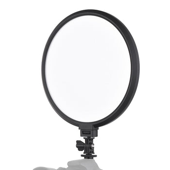 Viltrox VL-500T Professional Ultrathin Bi-Color Dimmable 9 Inch Circular LED Video Light