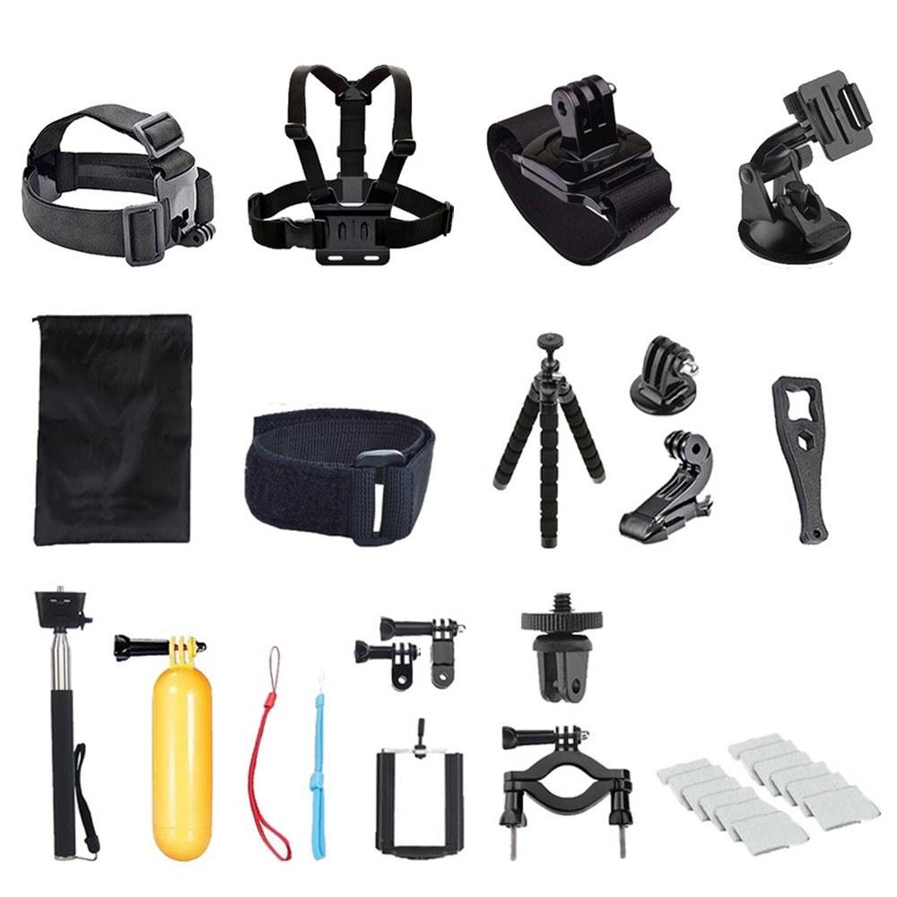 29pc Chest Strap Mount Belt for Gopro Hero Action Camera Chest Mount Harness for GoPro SJCAM SJ4000 Sport Cam Fix