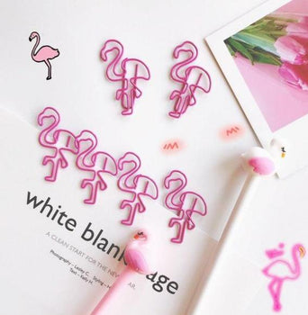 Flamingo/Pig Bookmark