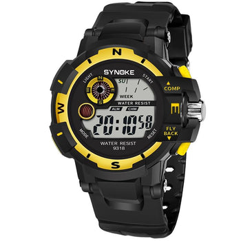 SYNOKE 9318 Outdoor Sports Electronic Watch Waterproof Electronic Watch