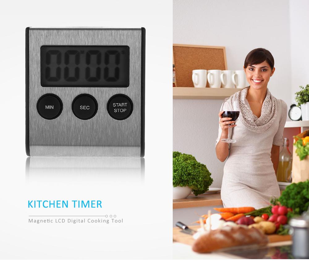 Kitchen Digital LCD Cooking Timer Count Down Clock