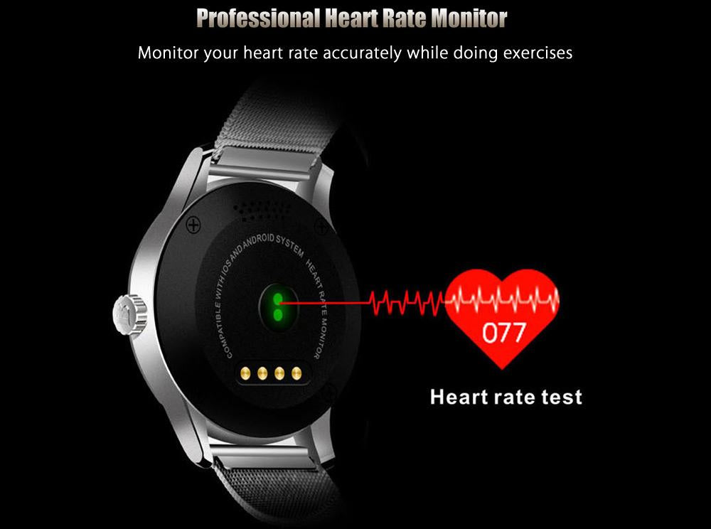 K88H Southeast Asia Version Bluetooth 4.0 Smart Watch MTK2502 Gesture Control Wristwatch