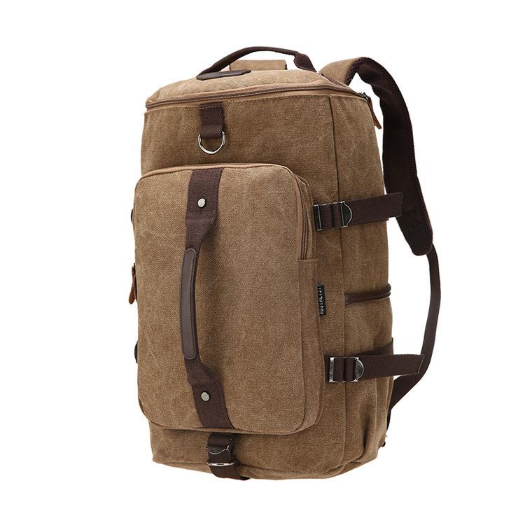 Casual canvas backpack