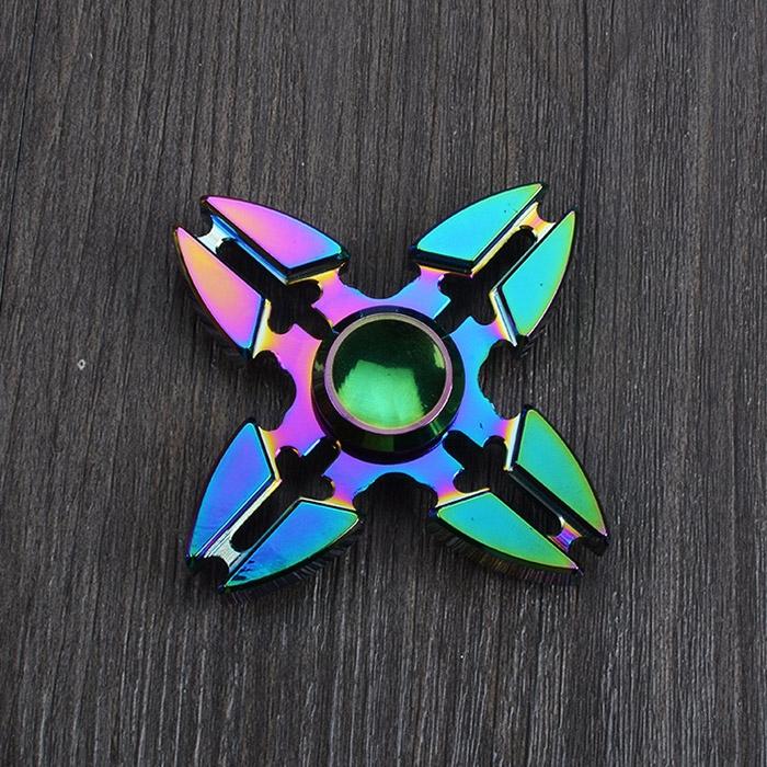 Colorful Focus Toy Crab Clip Shape Fidget Finger Spinner