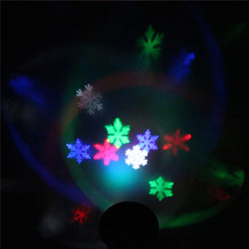 YouOKLight YK2281 1PCS 12W Holiday Decoration Waterproof Outdoor LED Stage Lights RGBW Christmas Laser Snowflake Projector Lamp AC 100 - 240V