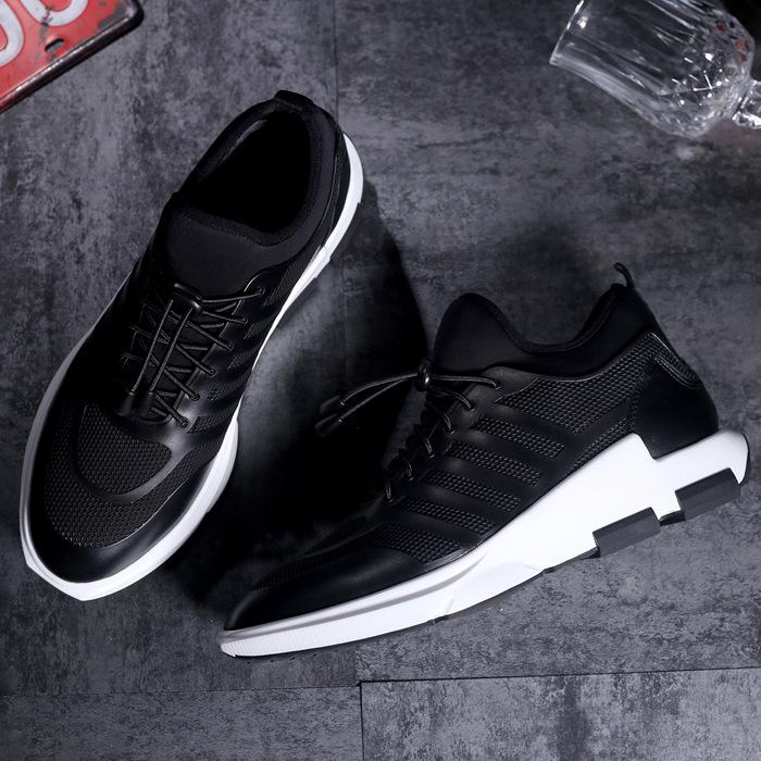 The European station men's 2020 new winter leather casual shoes Korean men sports shoes shoes one generation