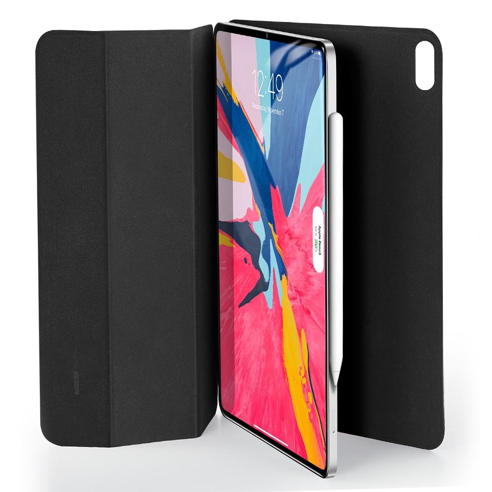 Magnetic Smart Case for iPad Pro 11 2020 Cover Trifold Stand Magnet Case Magnetic Attachment Rubberized Cover for iPad Pro11