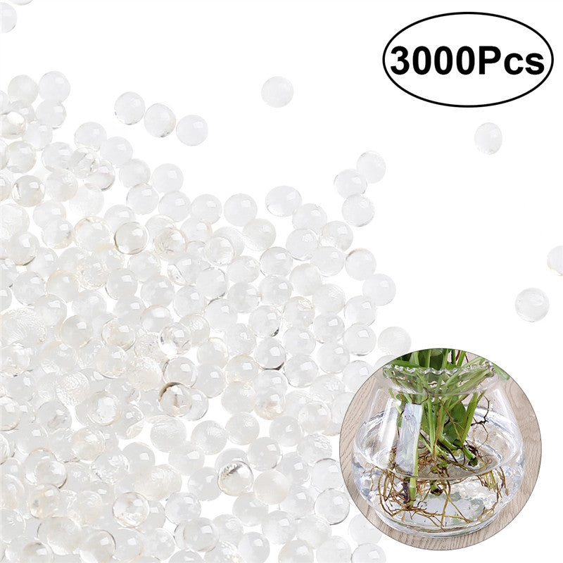 Water Gel Beads Soil Beads Crystal Soil Plant Flower Jelly Crystal Soil Mud Water Pearls Gel Beads Balls for Kids Vases